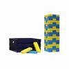 Tailgating Pros Premium Giant Toppling Timbers with Navy Crate  Choose Your Team Colors! Jumbo Outdoor Yard Game, Tower Grows to Over 5 Feet!  Optional Tipsy Stickers Available! view 1