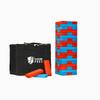 Tailgating Pros Premium Giant Toppling Timbers with Carrying Case  Choose Your Team Colors! Jumbo Outdoor Yard Game, Tower Grows to Over 5 Feet! view 1