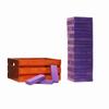 Tailgating Pros Premium Giant Toppling Timbers with Stained Crate  Choose Your Team Colors! Jumbo Outdoor Yard Game, Tower Grows to Over 5 Feet! Optional Tipsy Stickers Available! view 1
