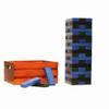 Tailgating Pros Premium Giant Toppling Timbers with Stained Crate  Choose Your Team Colors! Jumbo Outdoor Yard Game, Tower Grows to Over 5 Feet! Optional Tipsy Stickers Available! view 1