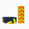 Tailgating Pros Premium Giant Toppling Timbers with Navy Crate  Choose Your Team Colors! Jumbo Outdoor Yard Game, Tower Grows to Over 5 Feet! Optional Tipsy Stickers Available! view 1