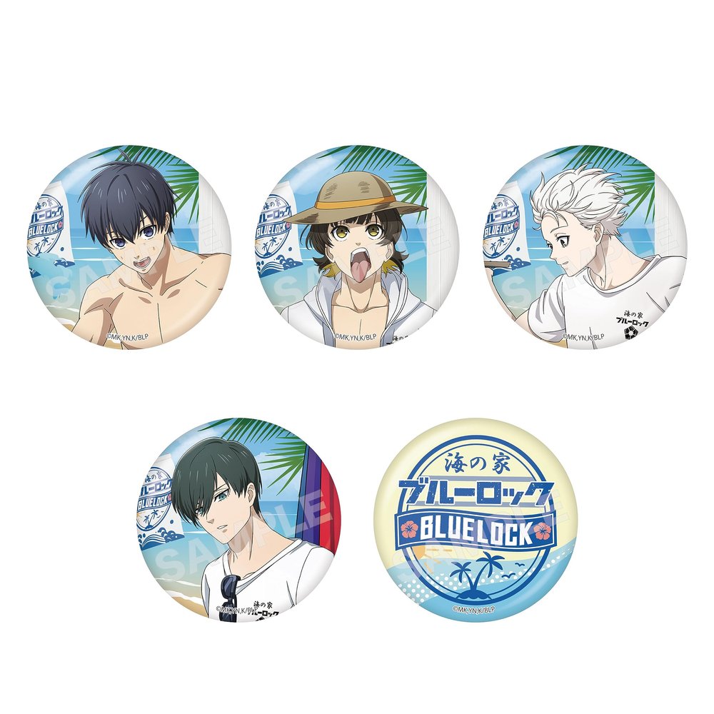 Blue Rock Sea House Metallic Can Badge 01 Vol. 1 Box of 5