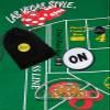 Cyber-Deals Craps Starter Kit Sets, Featuring Genuine Binions Las Vegas Casino Table-Played Craps Dice, Acrylic Dice Boat & More (Polished Dice) view 1