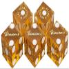 Cyber-Deals Craps Starter Kit Sets, Featuring Genuine Binions Las Vegas Casino Table-Played Craps Dice, Acrylic Dice Boat & More (Polished Dice) view 2