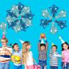 100 Pcs 5in Star Shaped Balloons Blue Foil Mylar Balloons Foil Balloon Small Decoration for Women Girls Valentine's Day Birthday Wedding Proposal Bridal Bachelorette Party Decor view 4