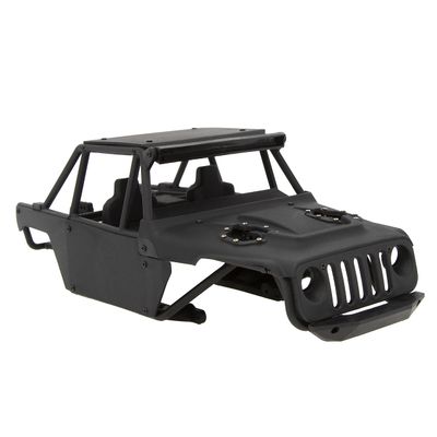 MEUS RACING TRX4M Body Ripper Chassis Kit for TRX4M Defender/Bronco/K10/F150 High Trail 1/18 RC Crawler Car (MEX2-Black)