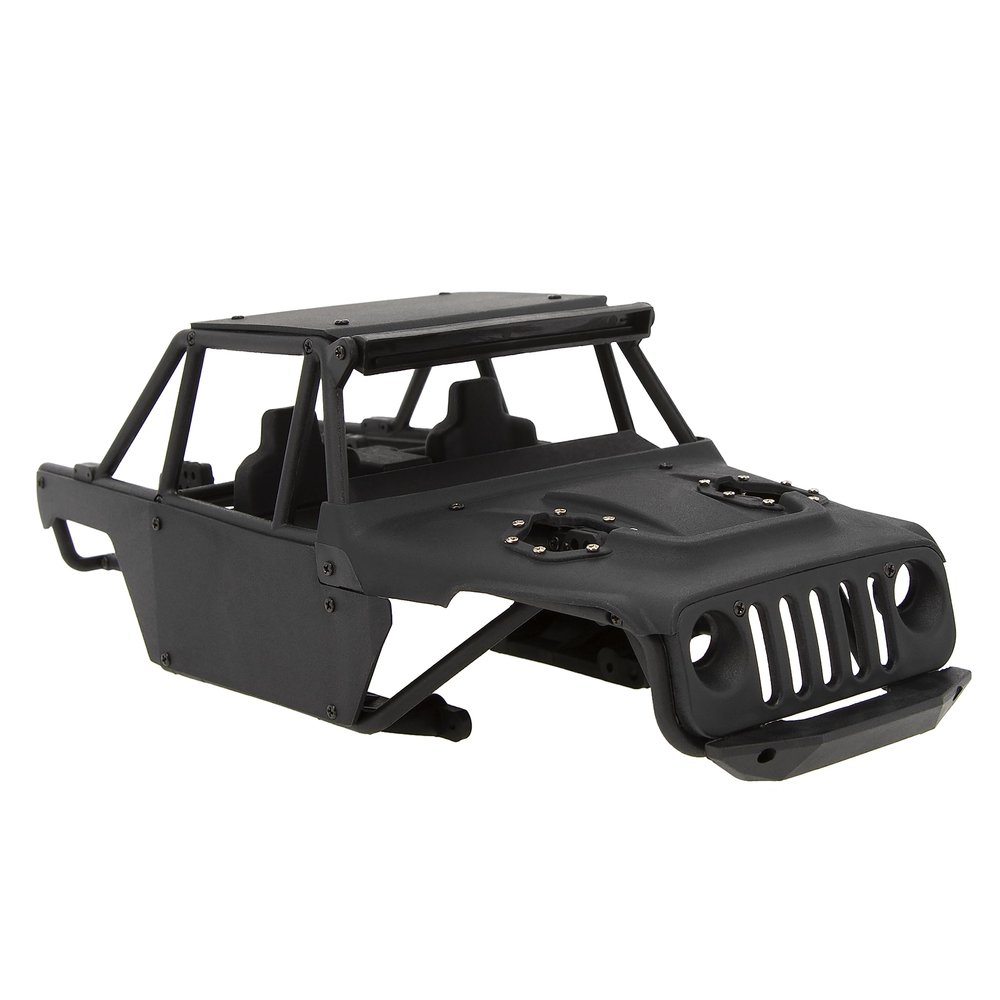 MEUS RACING TRX4M Body Ripper Chassis Kit for TRX4M Defender/Bronco/K10/F150 High Trail 1/18 RC Crawler Car (MEX2-Black)