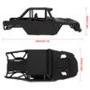 MEUS RACING TRX4M Body Ripper Chassis Kit for TRX4M Defender/Bronco/K10/F150 High Trail 1/18 RC Crawler Car (MEX2-Black) view 3