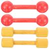 BESPORTBLE Wooden Dumbbells for Kids Lightweight Toddler Exercise Equipment Hand Weights for Kids Fitness Training and Coordination Development Ideal for Home Gym and Play