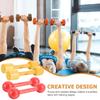 BESPORTBLE Wooden Dumbbells for Kids Lightweight Toddler Exercise Equipment Hand Weights for Kids Fitness Training and Coordination Development Ideal for Home Gym and Play view 2