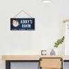 Personalized Sign Cute Astronaut, Be Kind, Be Brave, Be Yourself, For Kids Room Door Wall Art Decor Baby Bedroom Outer Space Decoration Space Theme Signs Birthday Party Gifts view 2