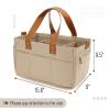 Mr. Pen- Baby Diaper Caddy Organizer, Leather Strap, Baby Organizer, Car Diaper Caddy view 2