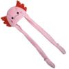 Axolotl Plush Hoodie Scarf Hat 3.5"-Pink view 1