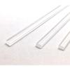 100pcs 4" x 4mm Flat Clear sticks for cake toppers cake pops or lollipops - Acrylic Plexiglass Sticks Transparent Clear, Strong and not bendy with length of 4,6 or 8 (100, 4in) view 1