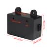 1/10 RC Crawler Receiver Box CNC Aluminum Scale Fuel Cell Receiver Box 60 * 40 * 26mm for 1/10 RC Crawler Rigs SCX10 PRO Capra RR10 VS4-10 Phoenix TRX4 TF2 CC01 Upgrades (Receiver Box Black) view 3