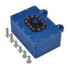 1/10 RC Crawler Receiver Box CNC Aluminum Scale Fuel Cell Receiver Box 60 * 40 * 26mm for 1/10 RC Crawler Rigs SCX10 PRO Capra RR10 VS4-10 Phoenix Upgrades (Receiver Box Blue) view 1