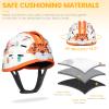 Baby Safety Helmet, Breathable Baby Head Protector for Crawling and Walking, Infant Soft Helmet, Anti-Collision, Ultra-Lightweight, Expandable and Adjustable Age 6m-24m (Orange Tiger) view 4