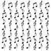 12 PCS Musical Note Banners Music Themed Party Decorations Hanging Swirl Musical Notes Garland Kit Music Note Paper Cutouts for Music Concert Music Themed Birthday Wedding Baby Shower Party Decor view 1