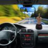 Middle Finger Car Ornament Funny Solar Powered Dancing Mid Finger Shaking Toy Car Interior Decoration for Automobiles Dashboard Room Desktop view 2