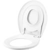 Little2Big 81SLOW 000 Toilet Seat with Built-In Potty Training Seat & Dino Potty-Engaging Illustrations and Fun view 3
