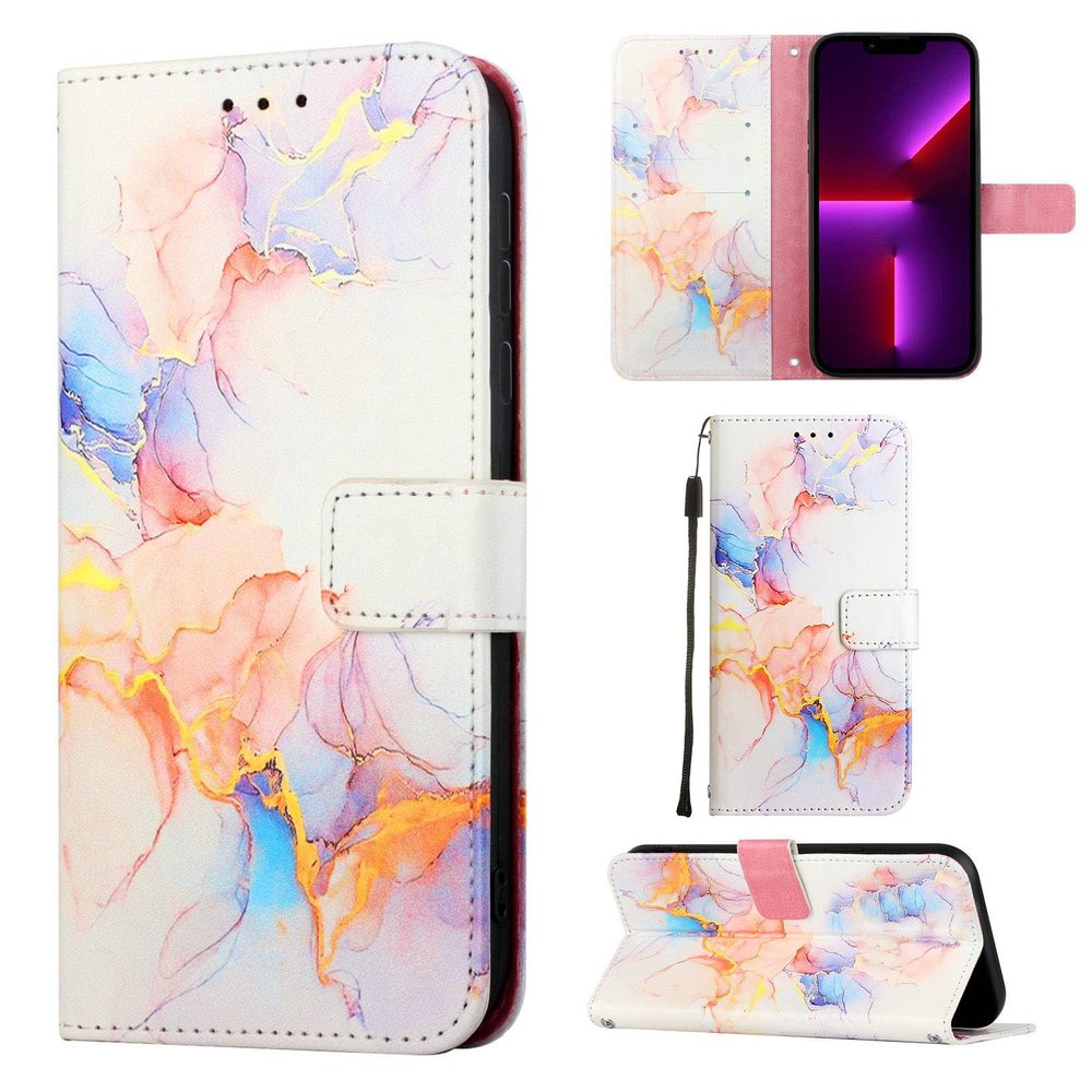 Case for Huawei Nova Y61 Cover,Case for Huawei Nova Y61 EVE-LX9 EVE-LX9N EVE-LX3 PU Leather Flip Cover Stand Cases Cover White
