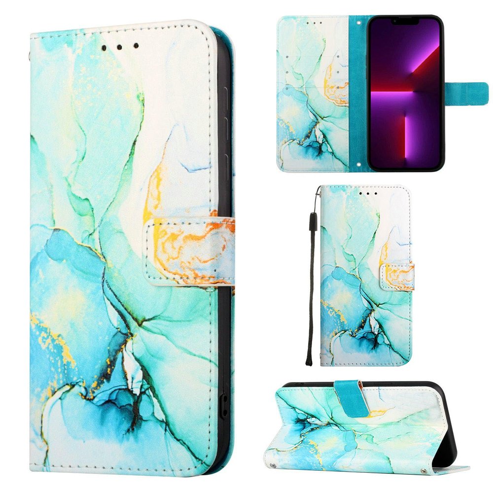 Case for Redmi Note 9S Cover,Case for Redmi Note 9S EVE-LX9 EVE-LX9N EVE-LX3 PU Leather Flip Cover Stand Cases Cover Green