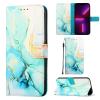 Case for Redmi Note 9S Cover,Case for Redmi Note 9S EVE-LX9 EVE-LX9N EVE-LX3 PU Leather Flip Cover Stand Cases Cover Green view 1