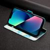 Case for Redmi Note 9S Cover,Case for Redmi Note 9S EVE-LX9 EVE-LX9N EVE-LX3 PU Leather Flip Cover Stand Cases Cover Green view 2
