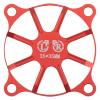 35mm ESC Cooling Fans Cover for RC Cars Boat Truck, Light Weight ESC Motor Heatsink Protector Aluminum Alloy Electric Motor Cooling Fan Cover 35 x 35mm(red) view 1