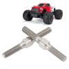 2 Pcs RC Turnbuckle Link Steel, Turnbuckle Pull Rod Exquisite Appearance Stable Performance RC Tie Rod for ARRMA Granite 1/10 RC Car Silver view 2