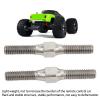 2 Pcs RC Turnbuckle Link Steel, Turnbuckle Pull Rod Exquisite Appearance Stable Performance RC Tie Rod for ARRMA Granite 1/10 RC Car Silver view 4