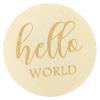 2 pcs Wooden Baby Announcement Sign, Birth Announcement, Photo Prop Baby view 3
