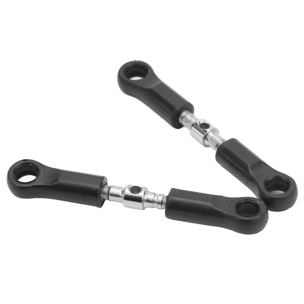 Airshi RC Car Camber Links, 2.05in Adjustable 2 Pieces RC Steering Tie Rod Easy Mounting for 1/16 RC Car