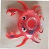 5pcs Inflatable Crab Drink Floats Fun Pool Beverage Holders Cute Cartoon for Boys and Girls Easy Inflate for Pool Parties and Beach Use view 2