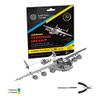 ANTONOV Mriya AN-225 Small Edition SE Official Product, Static model, Cargo Aircraft, 3D Model DIY Kit, Airplane Model UKRAINIAN DREAM by Metal Time. view 1