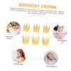 6pcs Gold Crown Hats Birthday Hat Gold Party Crown Hats Birthday Party Hat s Paper s for Kids for Kids Prince for Toddler Princess view 4
