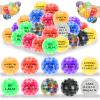 20 Pack Colorful Motivational Mini Stress Balls Set, Squishy Balls Fidget Toys for Adult, Squeeze Balls Bulk, Birthday Gifts Party Favors Goodie Bags Stuffer Anxiety Stress Relief view 1