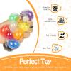 20 Pack Colorful Motivational Mini Stress Balls Set, Squishy Balls Fidget Toys for Adult, Squeeze Balls Bulk, Birthday Gifts Party Favors Goodie Bags Stuffer Anxiety Stress Relief view 4