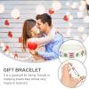 Toyvian Mahjong Bracelet for Couples Creative Mahjong Stretchy Jewelry Lightweight Design for Valentine Day Christmas view 2