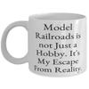 Inappropriate Model Railroads Gifts, Model Railroads is not Just a, Perfect Birthday 11oz 15oz Mug For Men Women From Friends, Model trains, Train sets, Toy trains, Electric trains, train set, Ho view 1