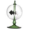 Solar Power Crookes Radiometer Sun Light Energy 4 Blades Rotating Glass Windmill(Green) view 2