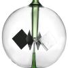 Solar Power Crookes Radiometer Sun Light Energy 4 Blades Rotating Glass Windmill(Green) view 3