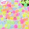 100 Pcs Mochi Squishy Toys for Party Favors for Kids Goodie Bags Stuffers, Squishies Mini Stress Relief Toys Glowing in The Dark for Christmas Party Favors Classroom Prizes Birthday Gifts for Kids view 1