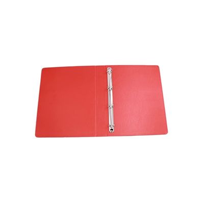 DANCOLOR Collection Album 3/7/9 Hole Leather Coin Collection Album Paper Money Postage Stamp Commemorative Coin Folder Book (Color : L red Empty Album)