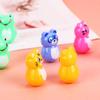 Toyvian Desktop Tumbler Decoration 24PCS Baby Tumbler Mini Animal Panda Baby Weeble Wobble Bear Tummy Time Rock Egg Shakers Montessori Balancing for view 3