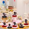 6 PCS Ninja Party Honeycomb Centerpiece Double Sided Martial Arts Karate Kung Fu Warriors Table Toppers Centerpieces for Ninja Theme Baby Shower Birthday Party Table Decorations Supplies view 3