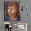 DIY Painting Kits for Adults Head of A Girl Painting by Kuzma Petrov-Vodkin Arts Craft for Home Wall Decor view 2