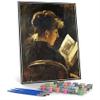 DIY Oil Painting Kit,Reading Woman Painting by Lovis Corinth DIY Oil Painting Paint by Number Kits view 1
