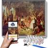 DIY Oil Painting Kit,The Picnic Painting by Carl Spitzweg Paint by Number Kit On Canvas for Beginners view 1