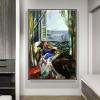 DIY Oil Painting Kit,Woman in A Deck Chair by The Window Painting by Lovis Corinth Paint by Number Kit On Canvas for Beginners view 2